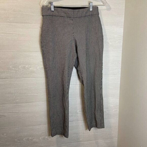 A New Day Women's Houndstooth Print High-Rise Skinny Ankle Pants - Picture 3 of 5